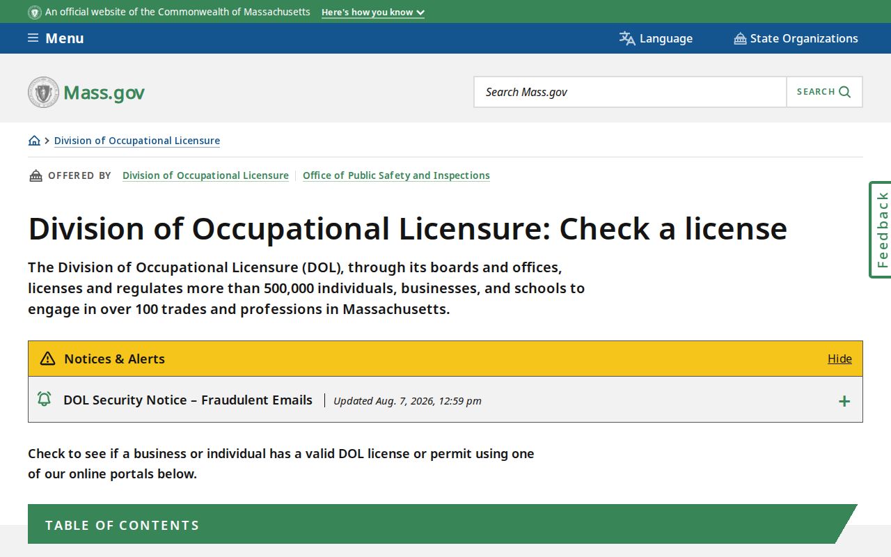 Attleboro resident lookup occupational license portal source