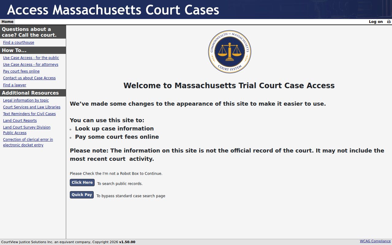 Attleboro resident lookup MassCourts public case search